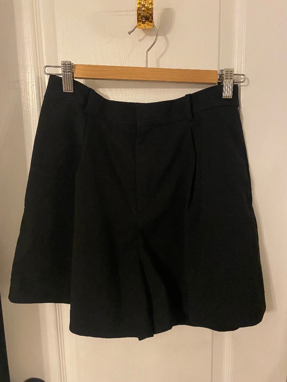 High Waisted Pleated Shorts